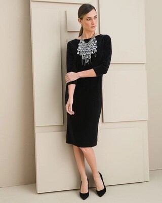 Travelers Collection Velvet Dress