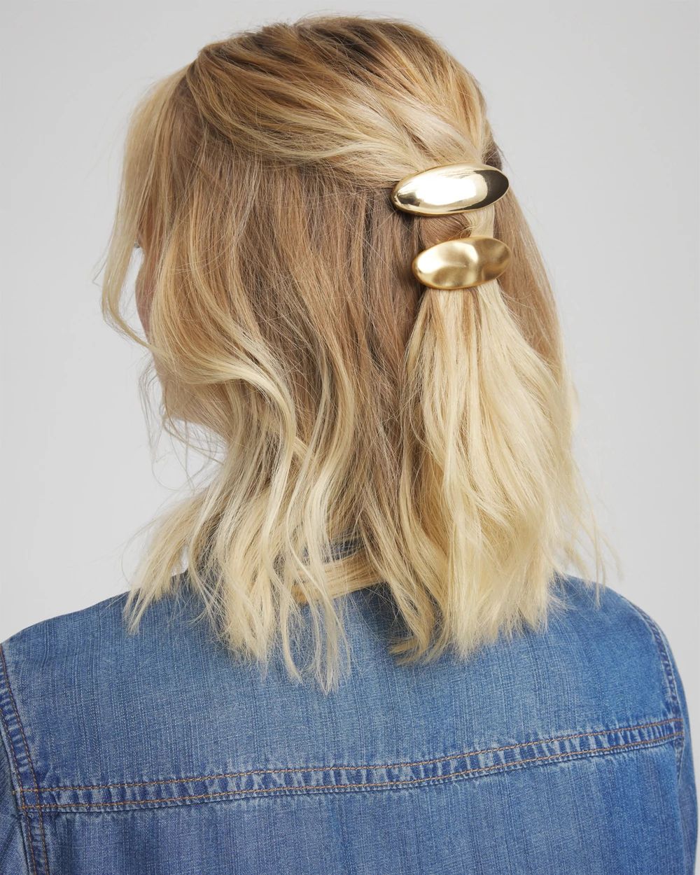 Mixed-Metal Barrette