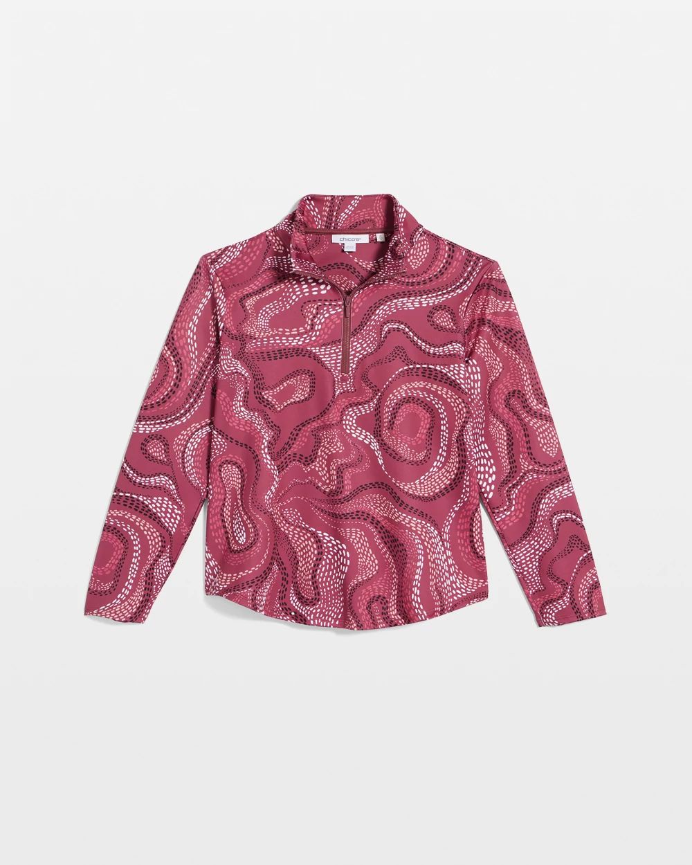 Zenergy® UPF Swirls Half-Zip Top