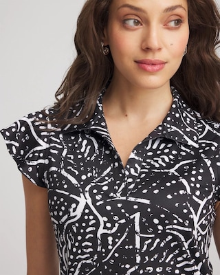 Zenergy® UPF Printed Polo Top click to view larger image.