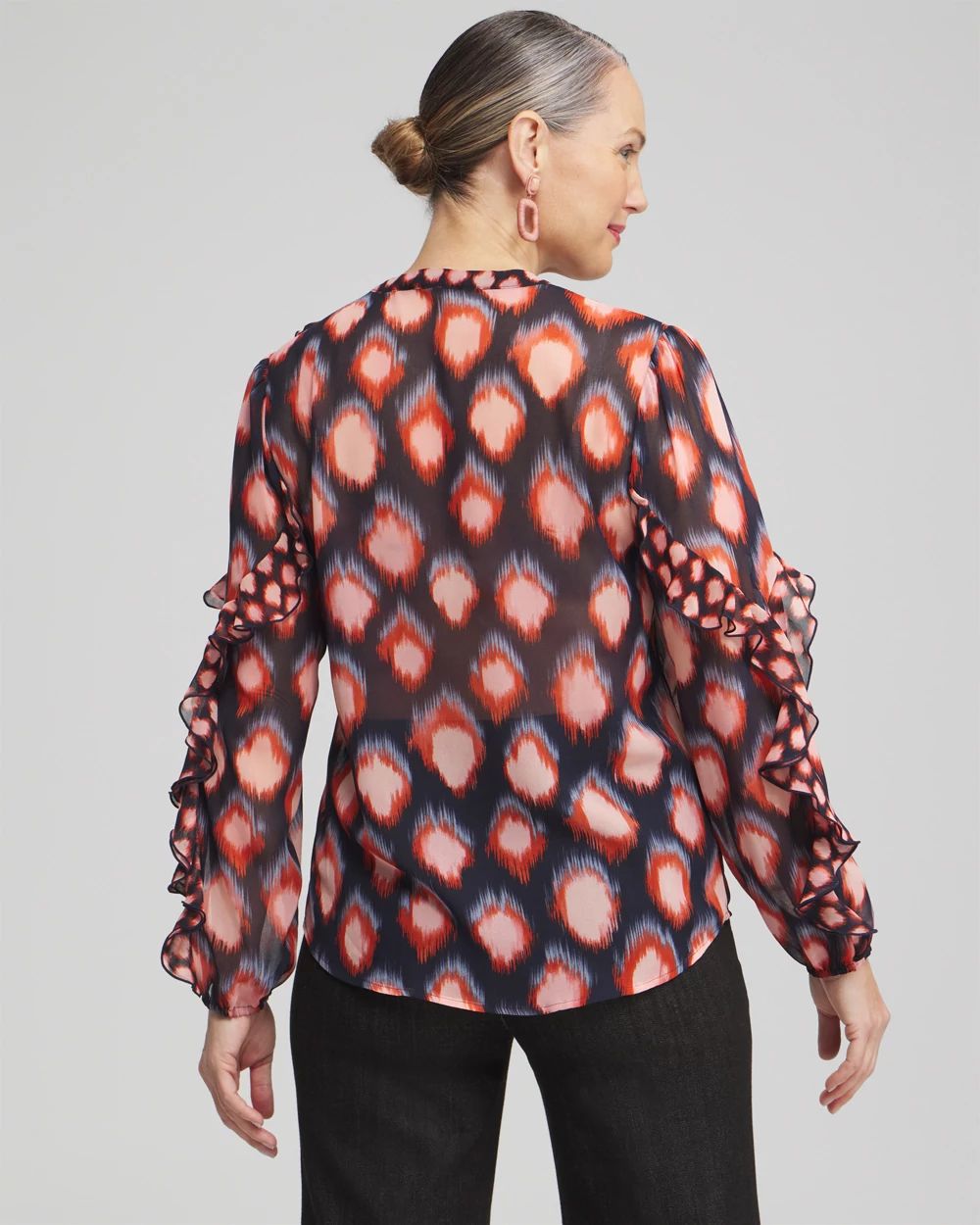 Jacquard Ikat Blouse