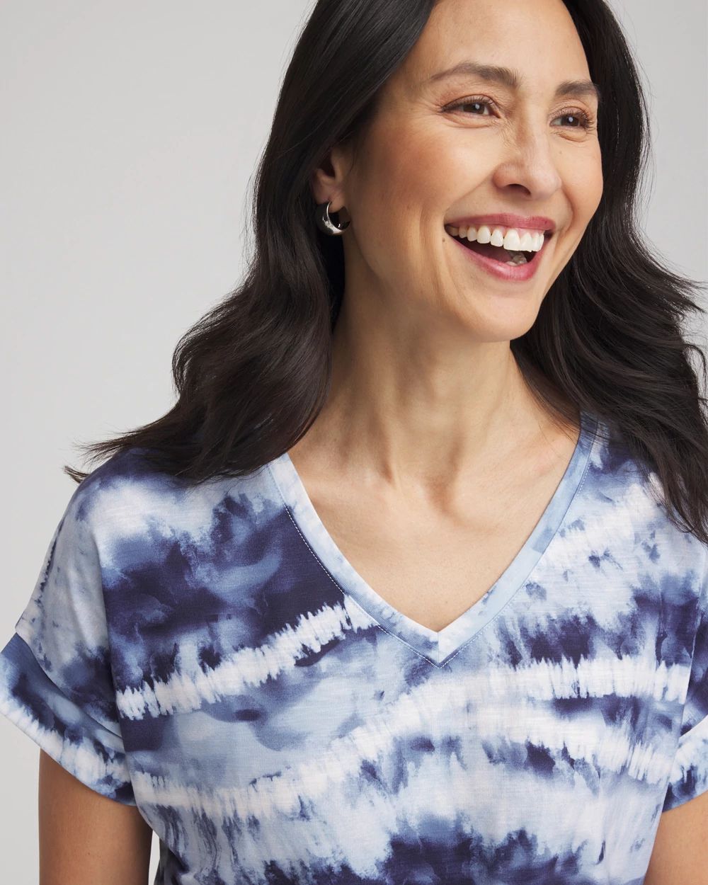Zenergy® Stripe Tie Dye Tee