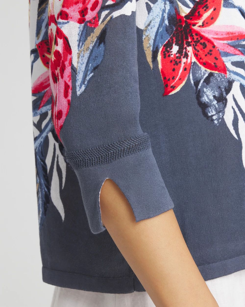 Summer Romance Floral Short Cardigan