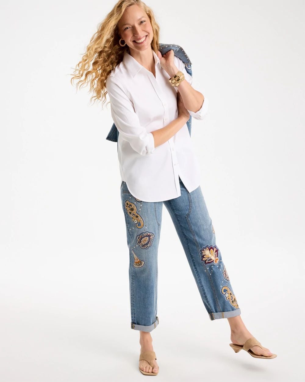 No Iron™ Stretch Shirt click to view larger image.