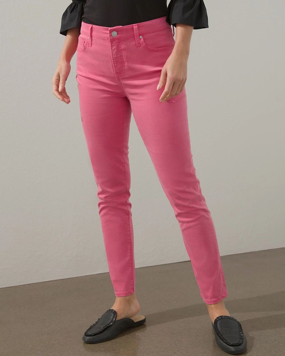 So Slimming Super Soft Girlfriend Ankle Jeans