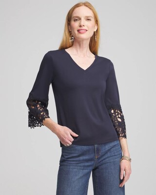 Lace Applique Tee