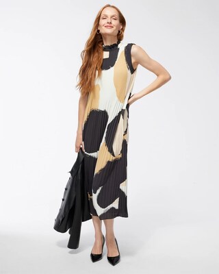 Black Label Pleat Dress