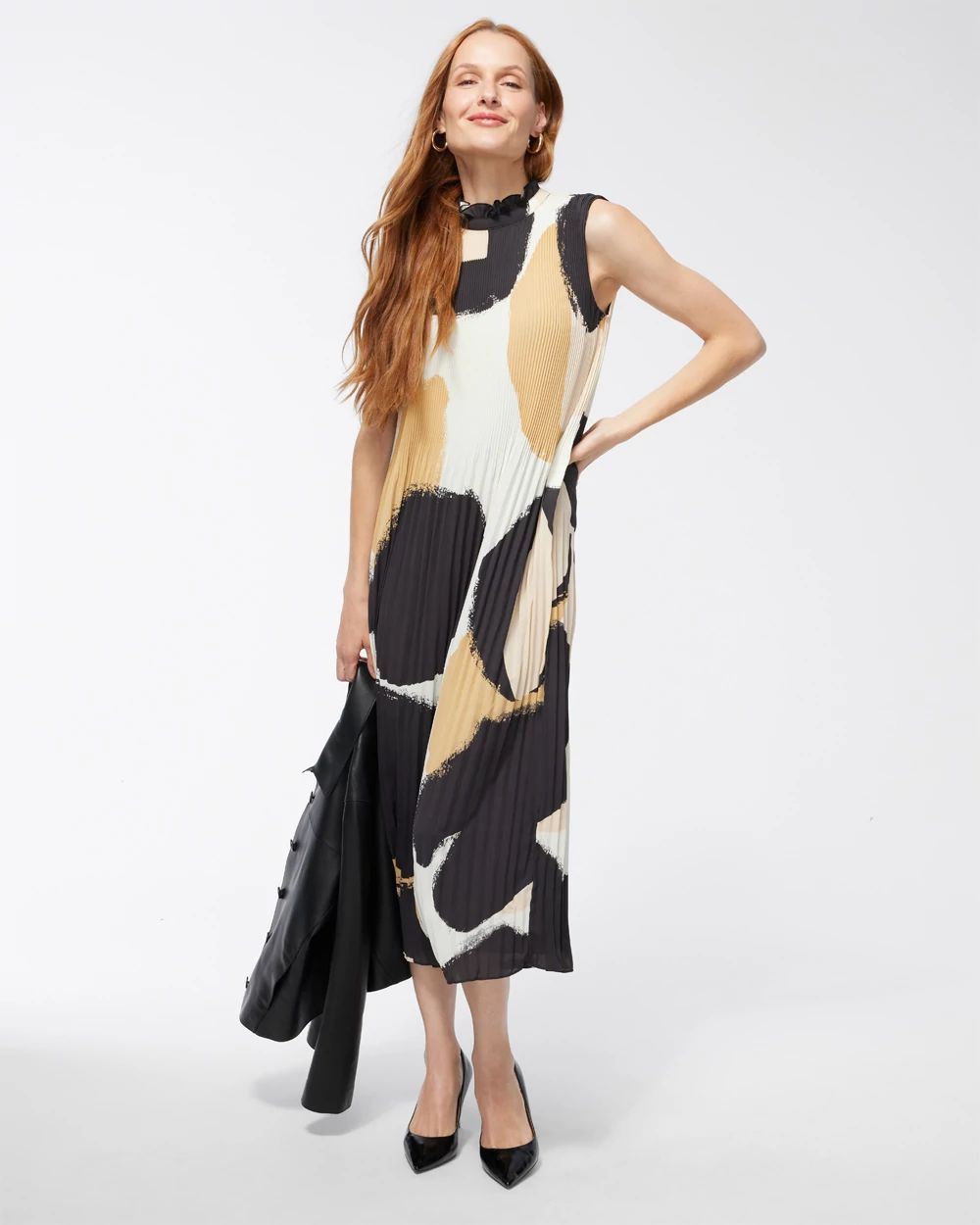 Black Label Pleat Dress