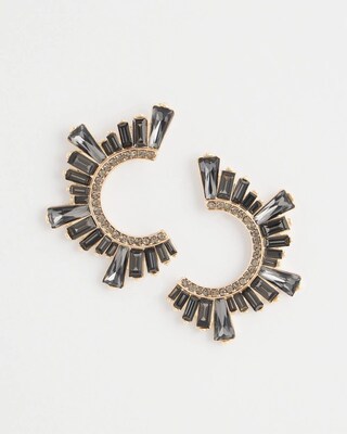 No Droop™ Front to Back Embellished Earrings