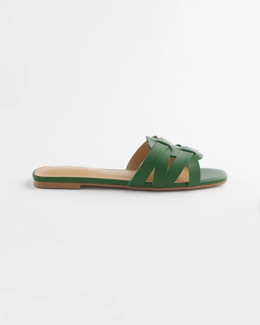 Cassidy Cross-Strap Slide Sandals