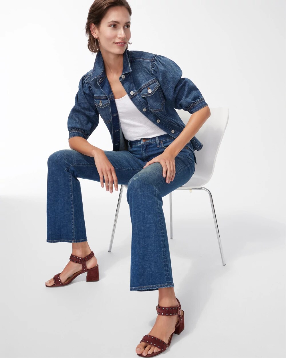 Girlfriend Flare Jeans