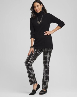 Brigitte Plaid Slim Pants click to view larger image.