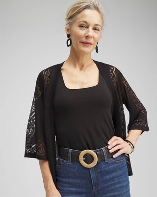 Black & Tan Stretch Belt
