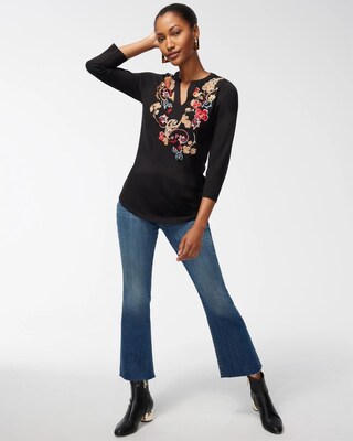 Touch of Cool Embroidered Tunic