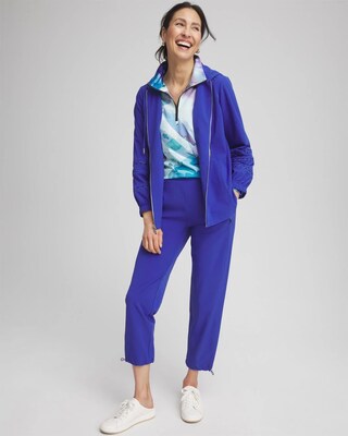 Zenergy® UPF Neema Bungee Cropped Pants click to view larger image.