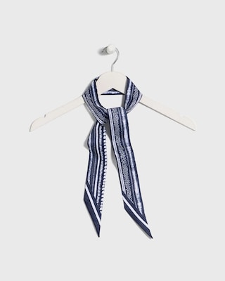 Printed Skinny Scarf