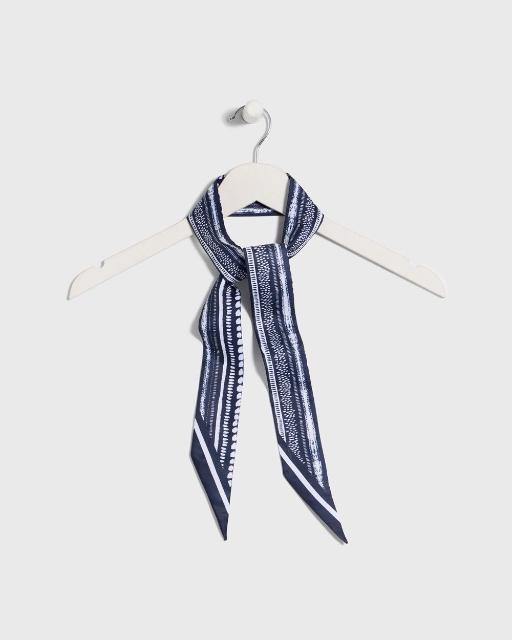 Printed Skinny Scarf