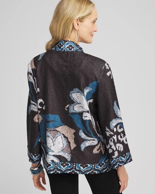 Travelers™ Collection Reversible Floral Crushed Jacket