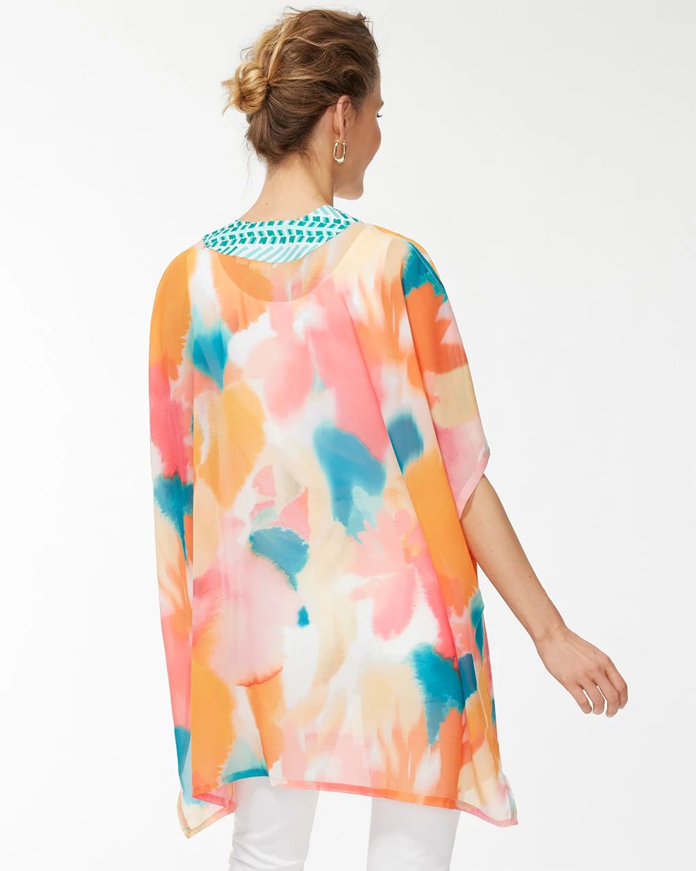 Sheer Mid Length Ruana