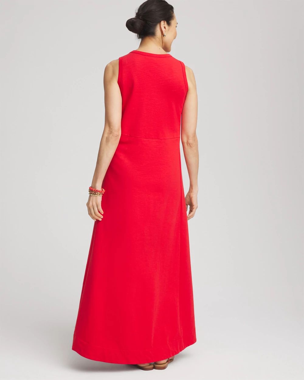 Sleeveless Midi Tank Dress