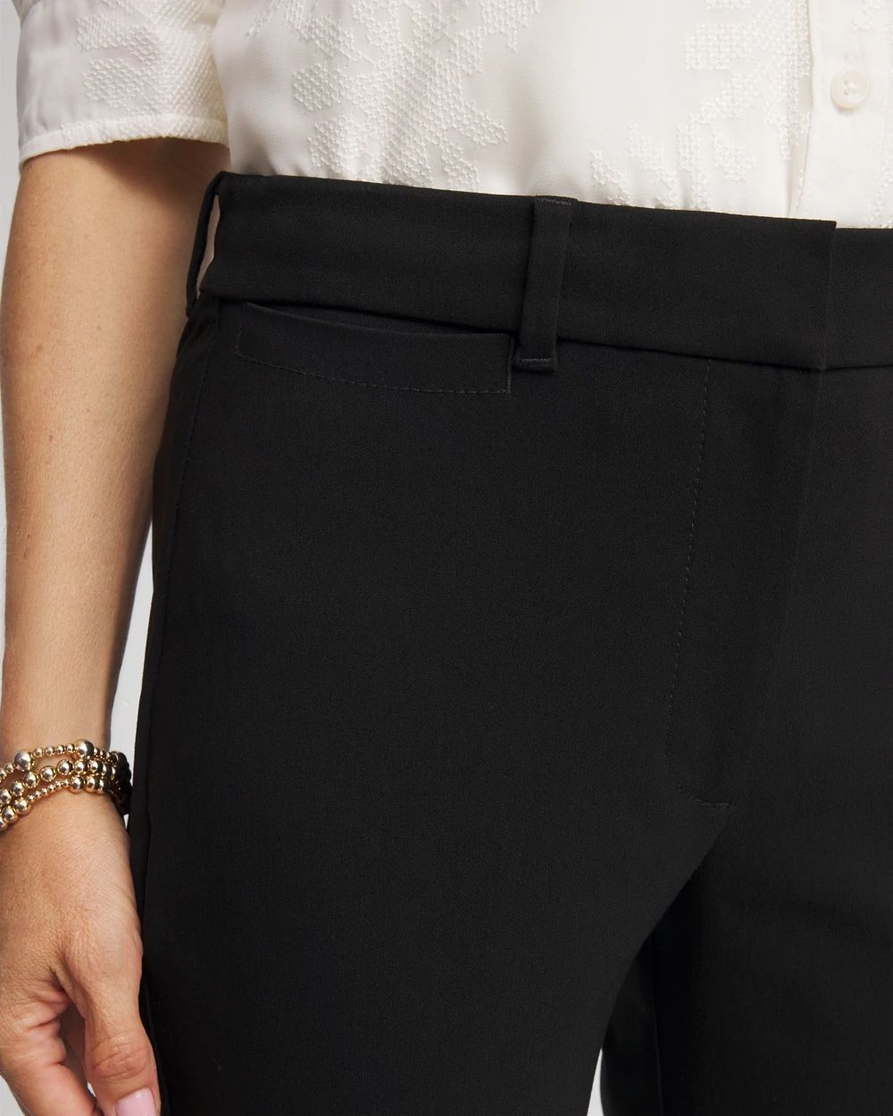 Emme Cropped Flared Pants