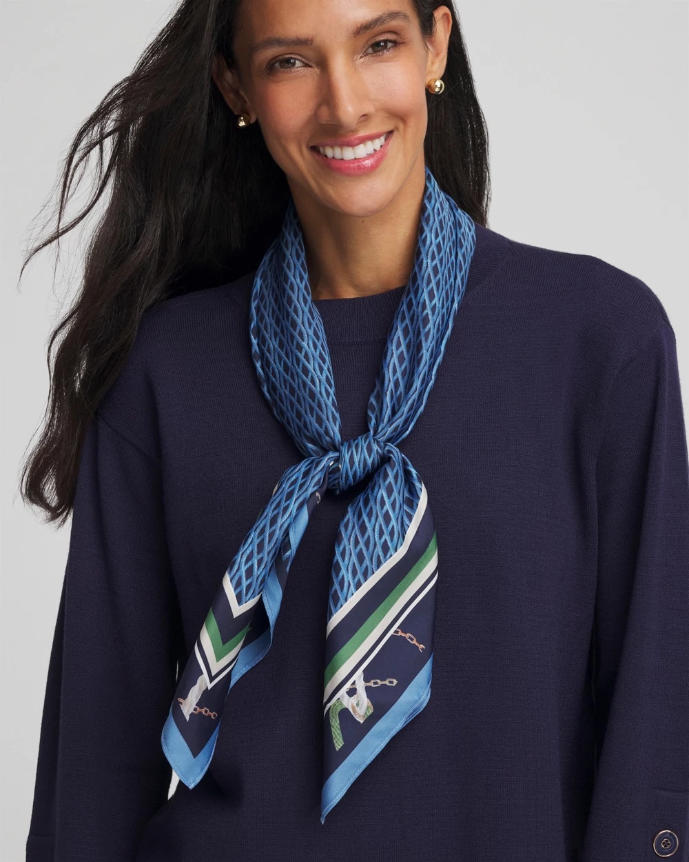 Rope Relic Square Scarf