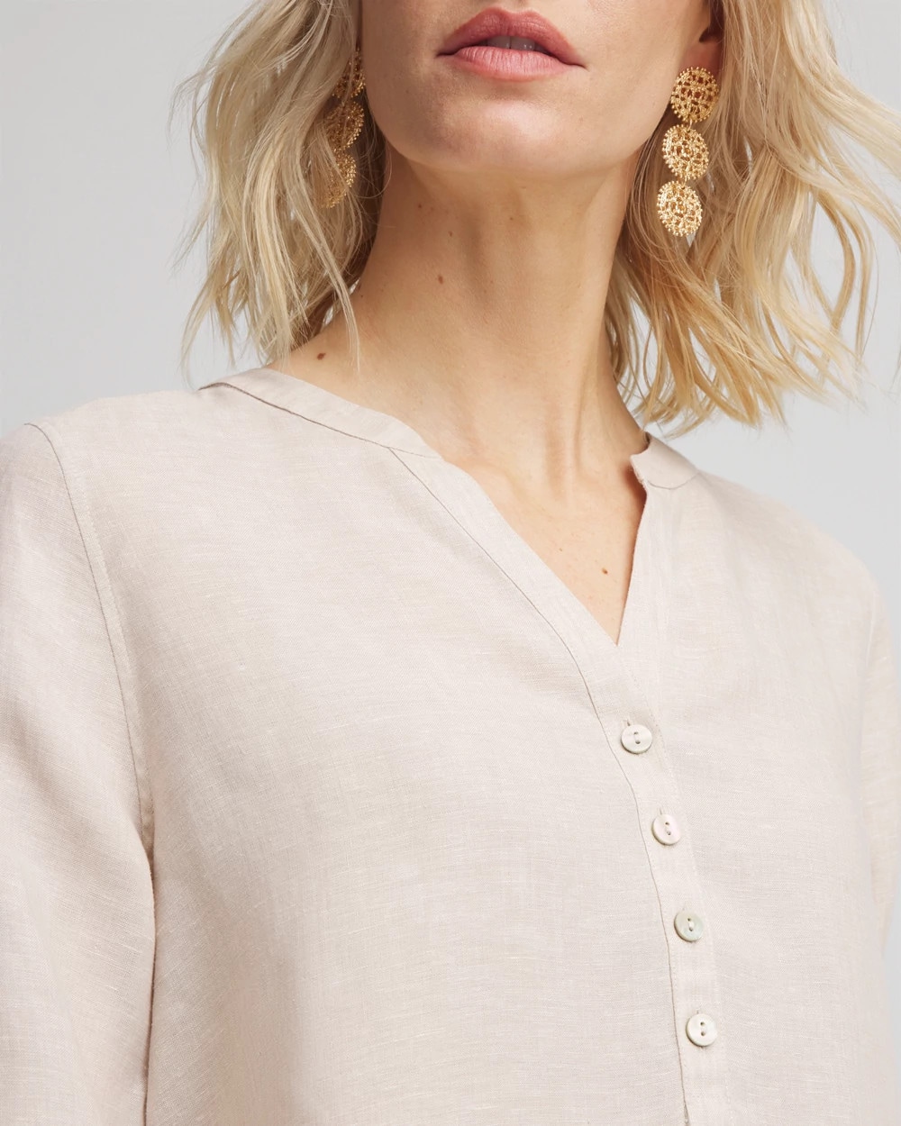 No Iron™ Linen Tunic