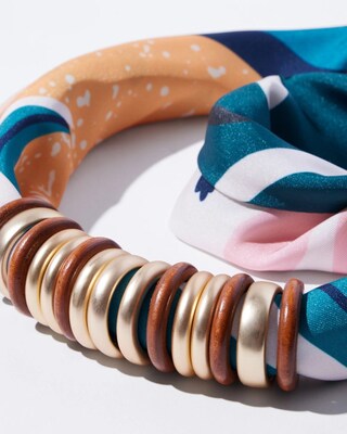 Adjustable Scarf Necklace