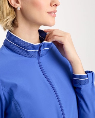Zenergy® UPF Mesh Trim Jacket click to view larger image.