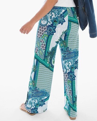 Artisan Paisley Palazzo Pants