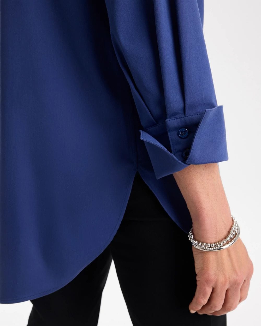 No Iron™ Stretch Popover Tunic click to view larger image.