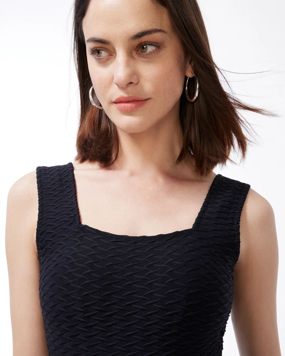 Gottex Square Neck Swimsuit