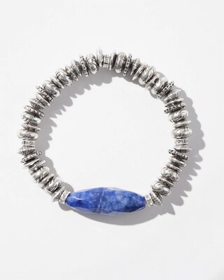 Blue Hero Stretch Bracelet