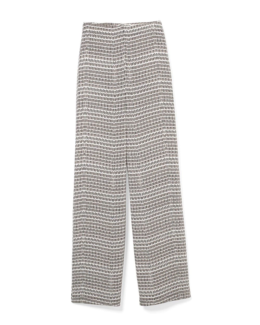 Travelers Classic Neutral Printed Palazzo Pants