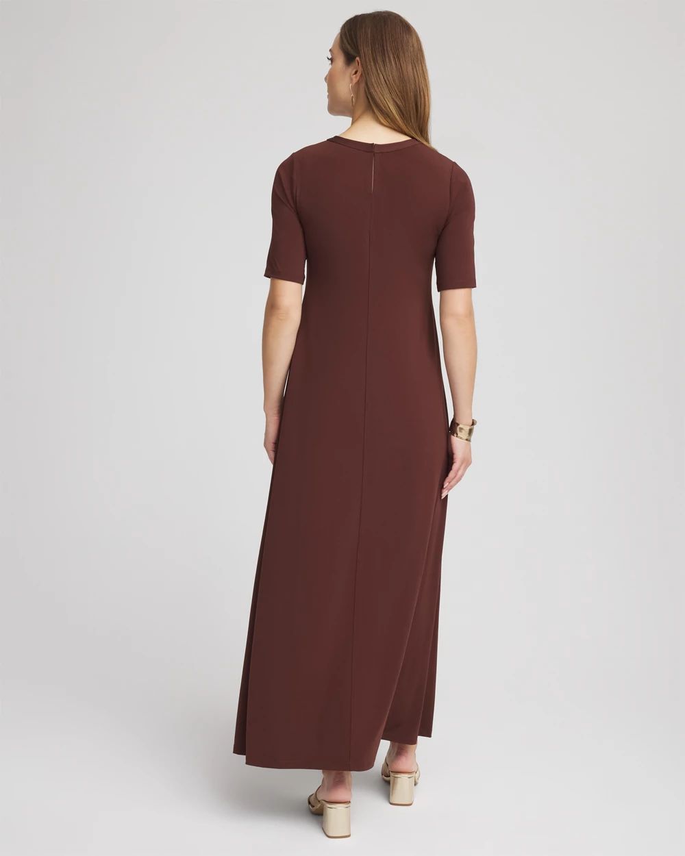 Stretch-Jersey Maxi Dress