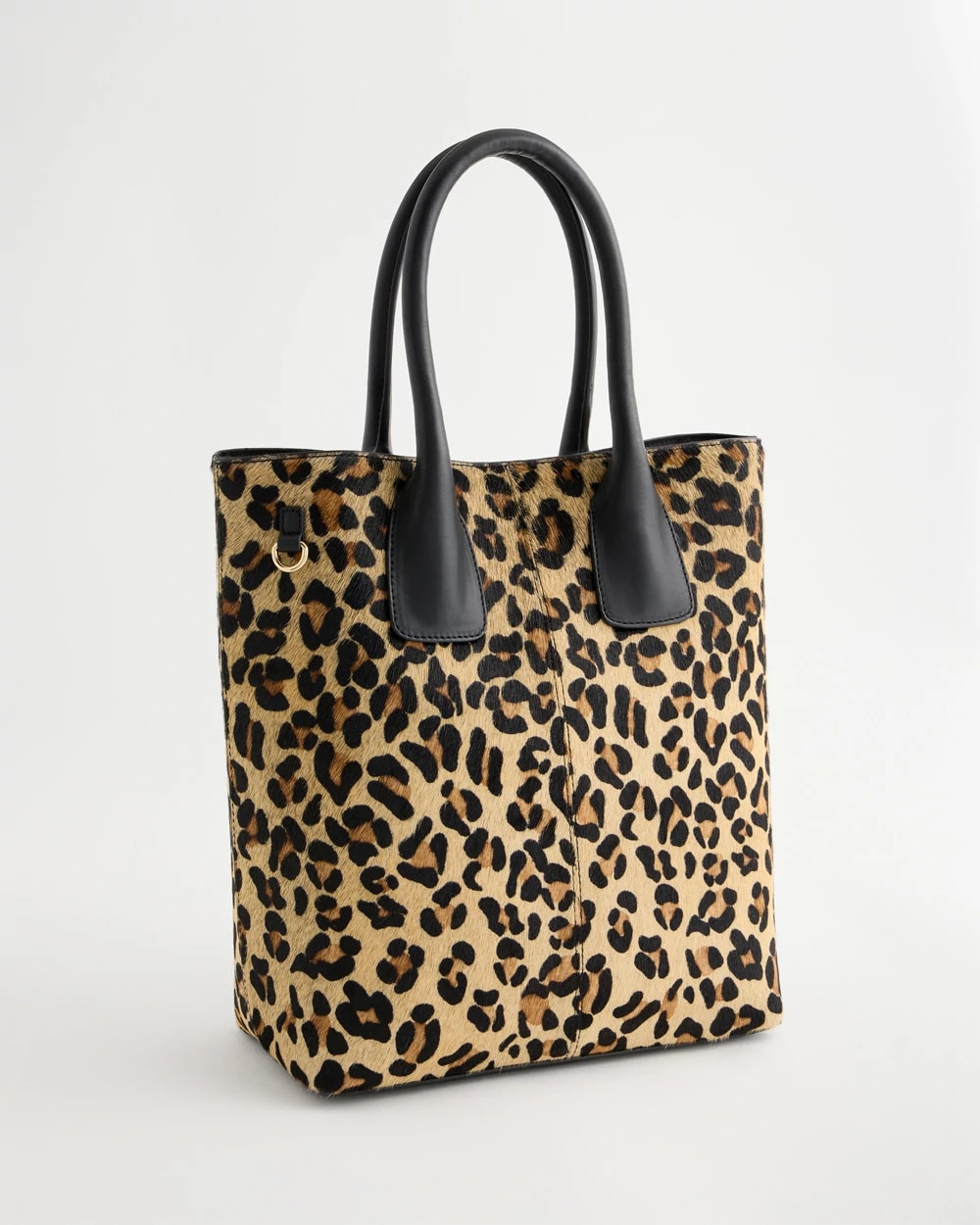 Leopard Hair Calf Tote Bag