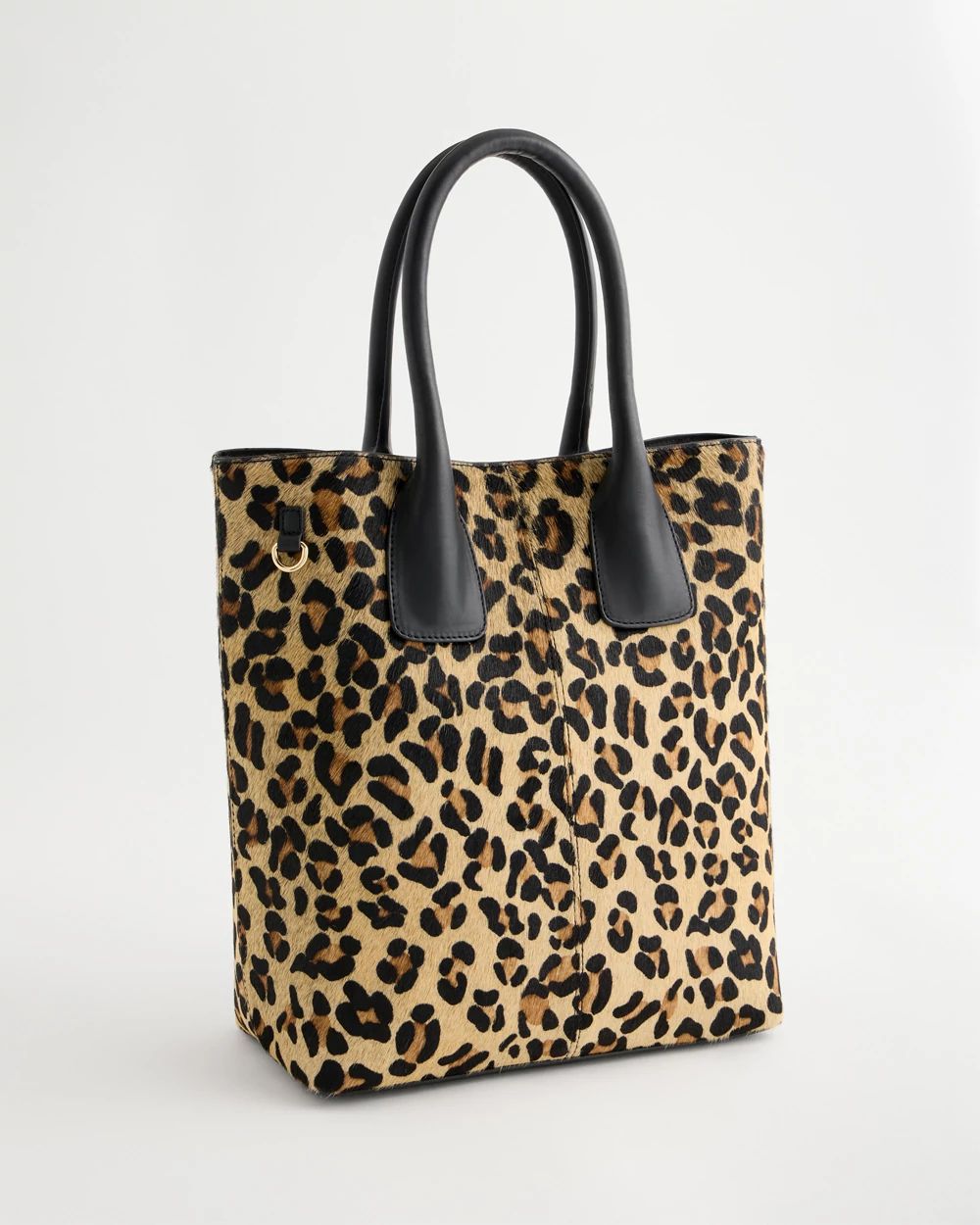 Leopard Hair Calf Tote Bag