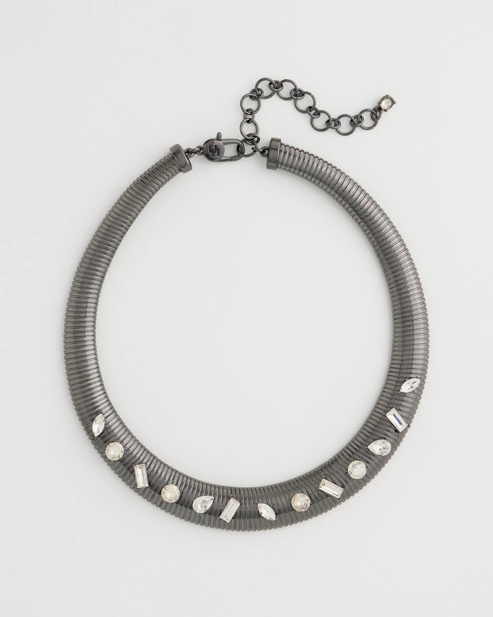 Cut Ice Collection Collar Necklace