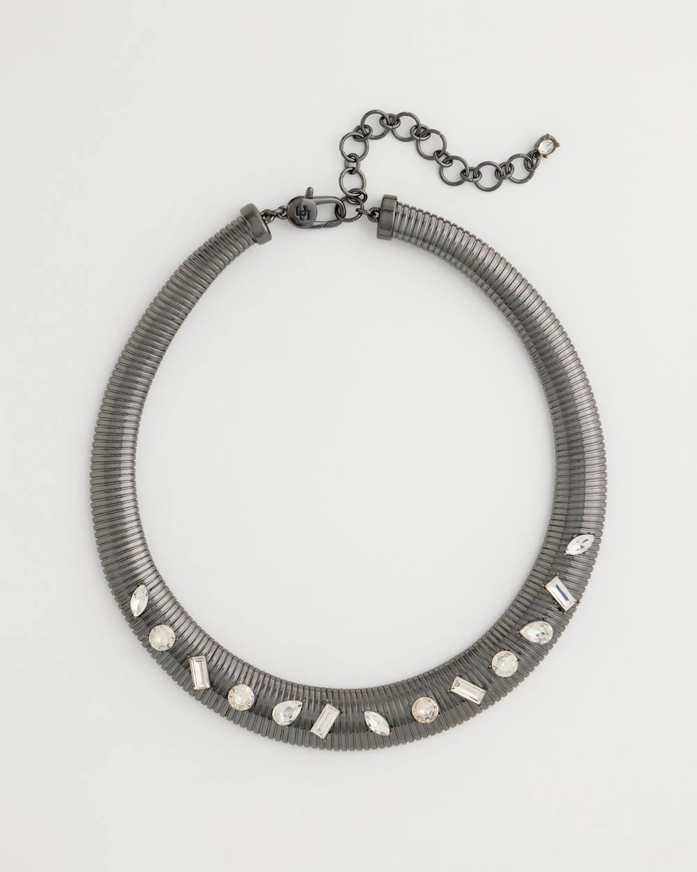 Cut Ice Collection Collar Necklace