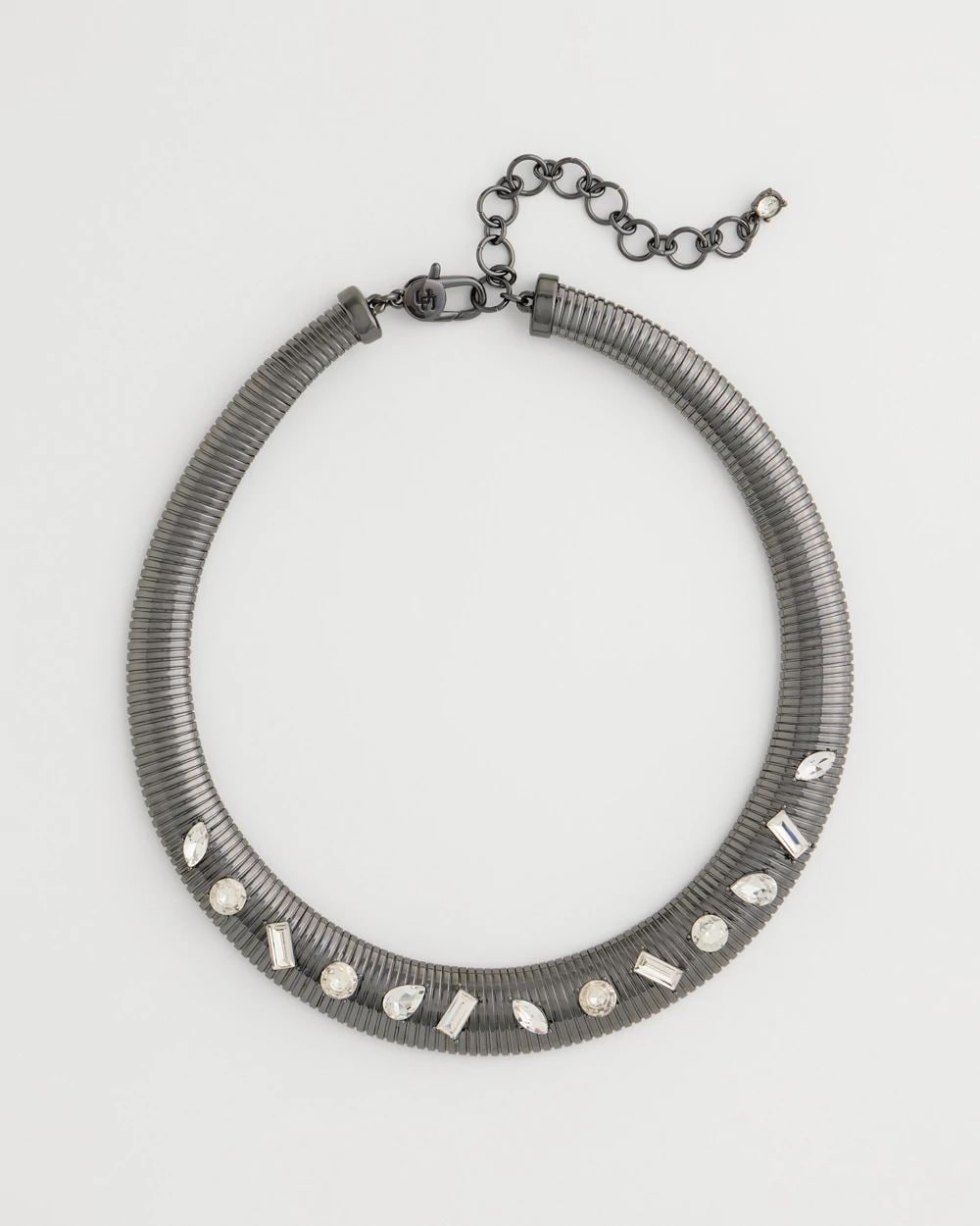 Cut Ice Collection Collar Necklace