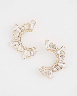 No Droop™ Front to Back Embellished Earrings