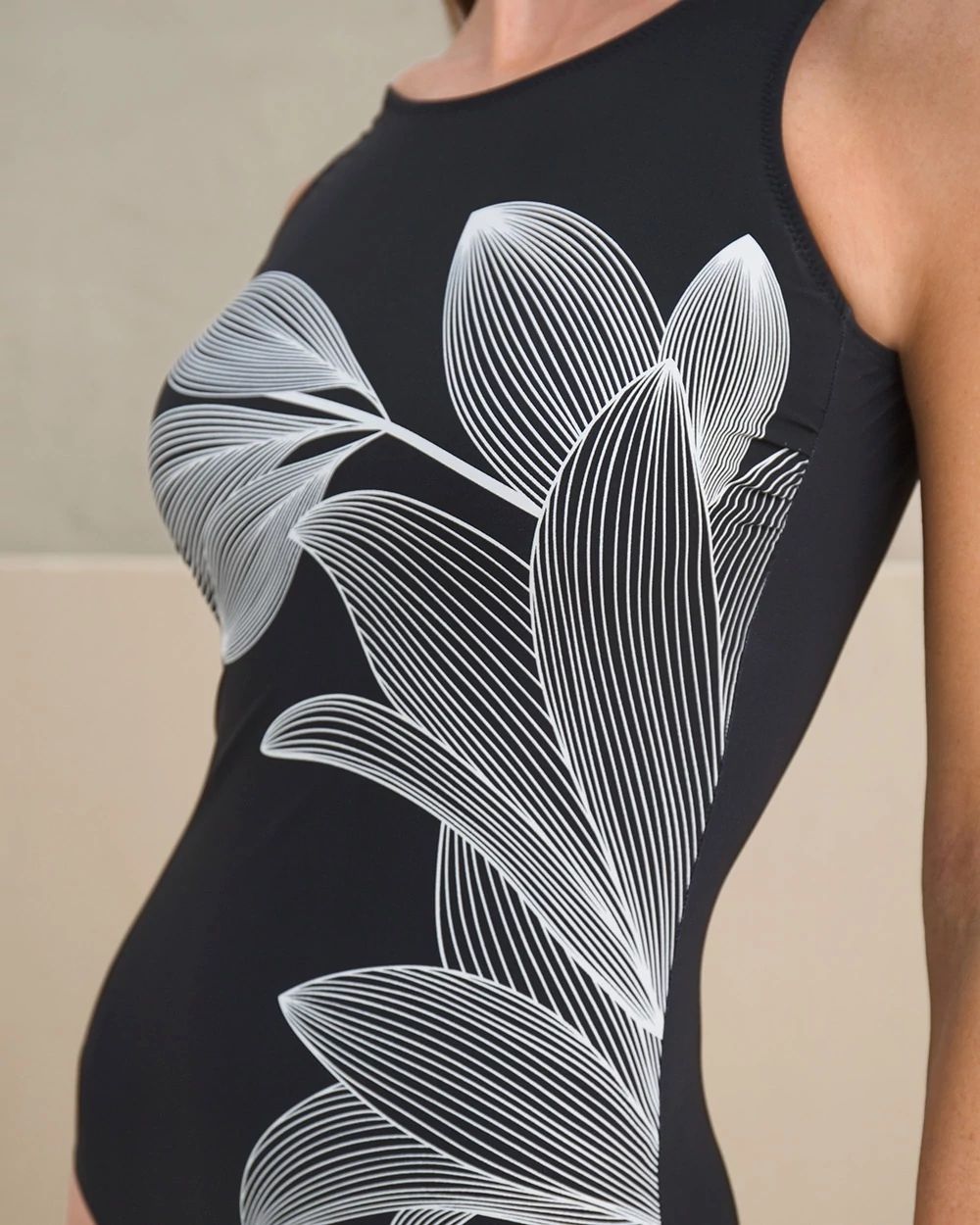 Gottex Fine Line One-Piece Swimsuit