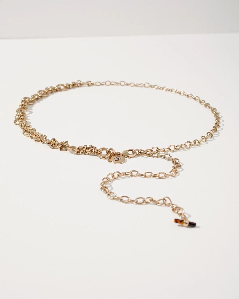 Gold Tone Chain Link Belt