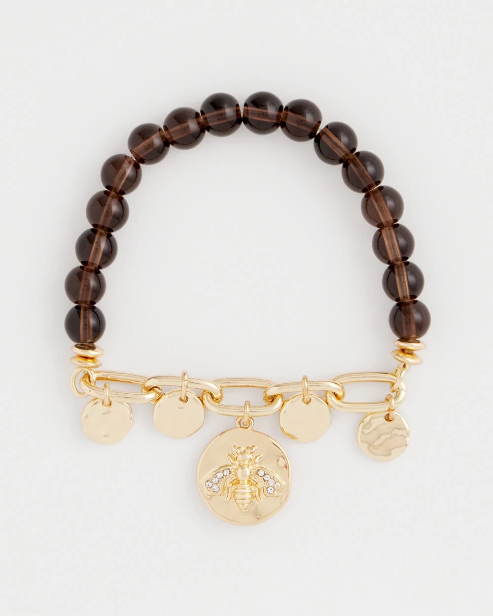 Neutral Link Charm Bracelet