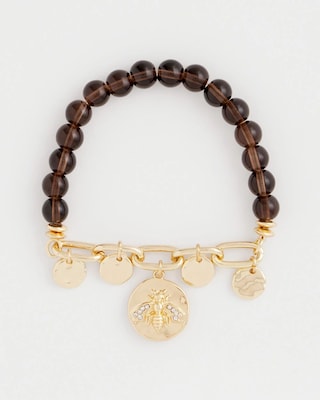 Neutral Link Charm Bracelet