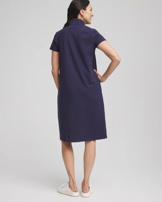 Zenergy® UPF Knit Half-Zip Dress click to view larger image.