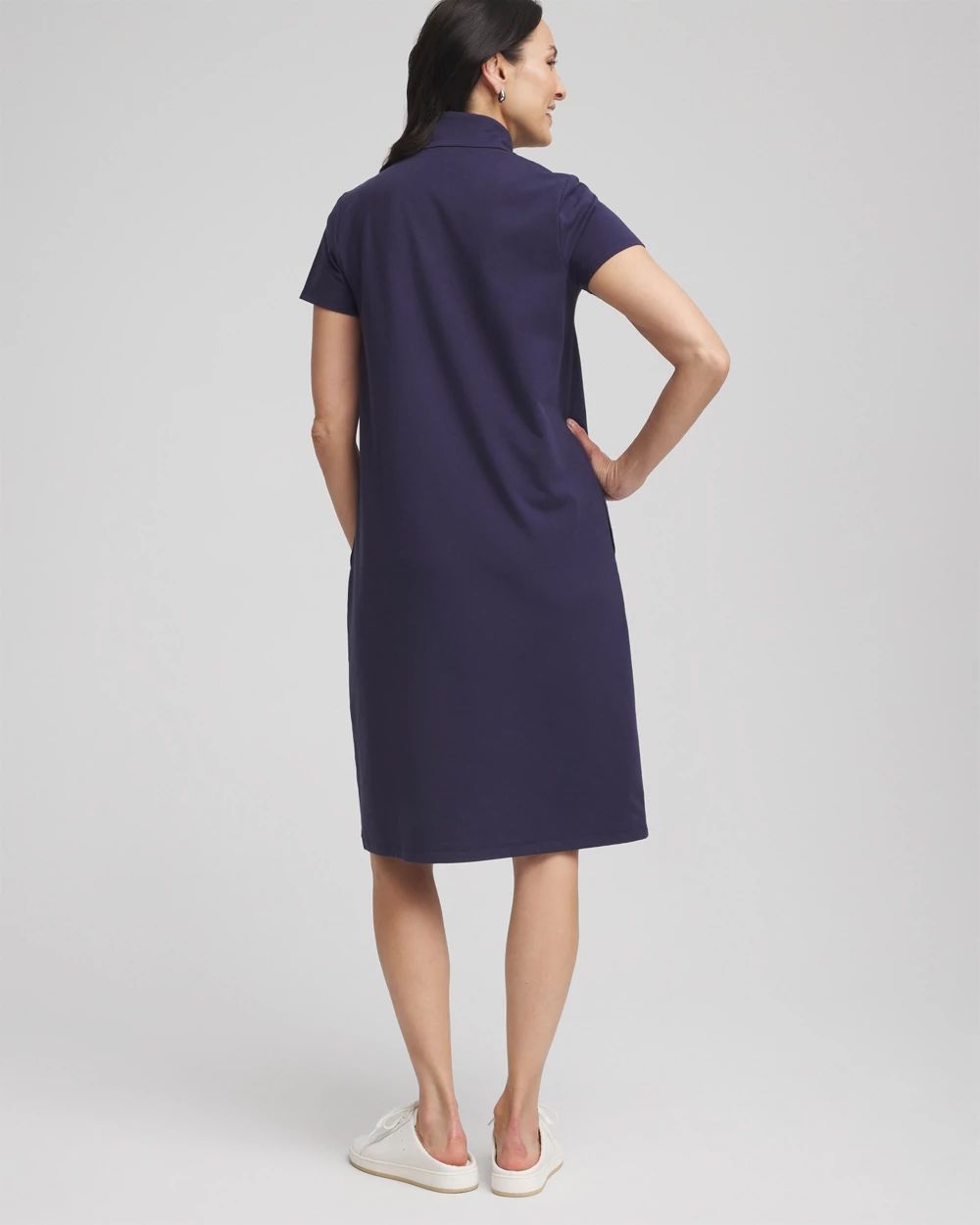 Zenergy® UPF Knit Half-Zip Dress click to view larger image.