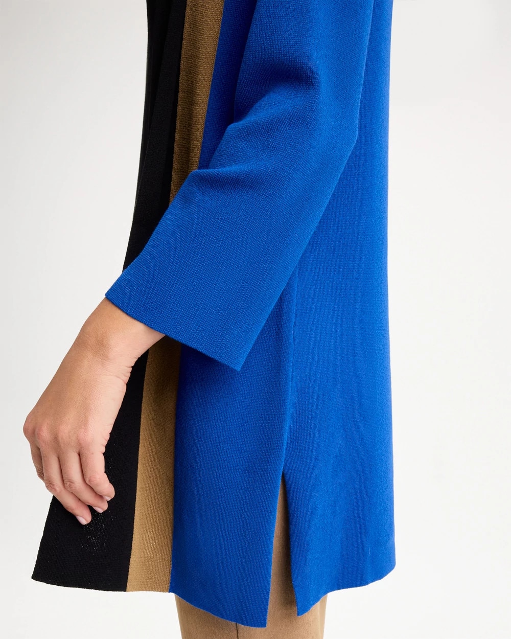 Travelers™ Collection Colorblock Knit Cardigan
