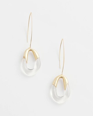 Lucite Threader Earrings