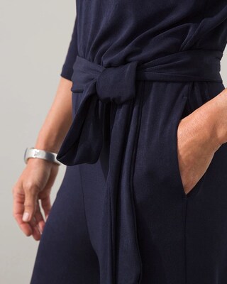 Travelers Mock Neck Jumpsuit